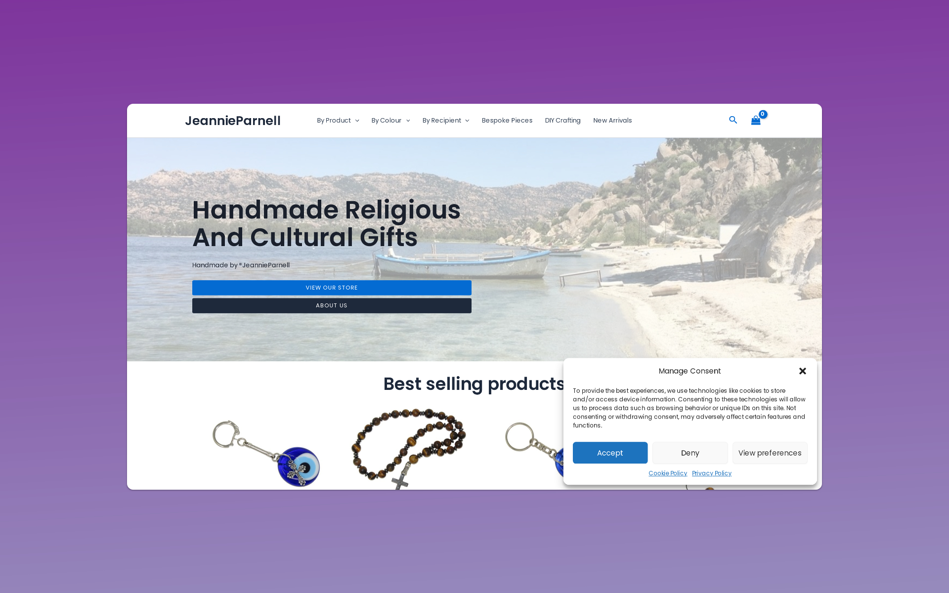 Jeannie Parnell Website